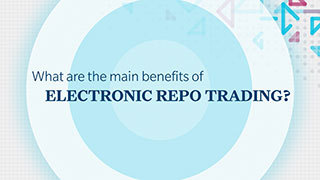 what are the main benefits or electronic repo trading