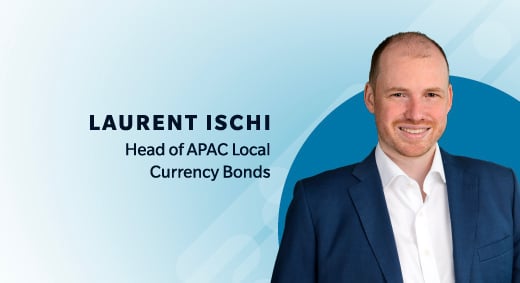 Laurent Ischi, Head of APAC Local Currency Bonds, featured in a Tradeweb blog promo.