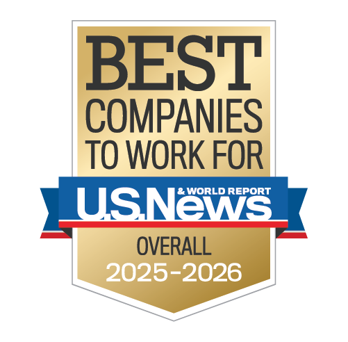best companies to work for overall award logo
