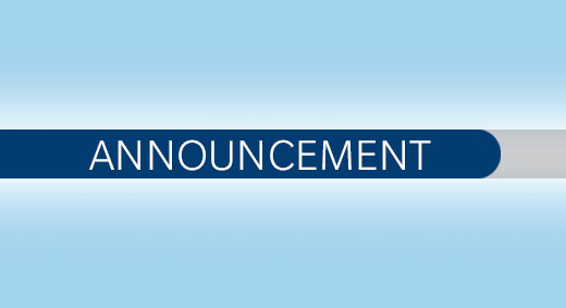 Announcement