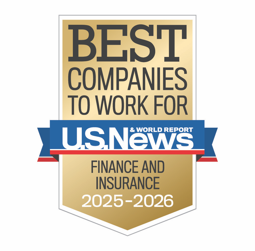 best companies to work for finance and insurance award logo